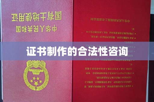 龙文证书制作的合法性咨询